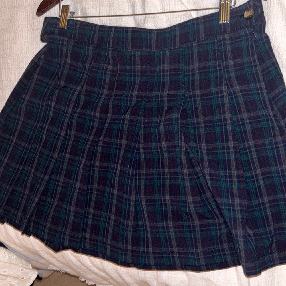 American Eagle plaid skirt size 14 multi colored